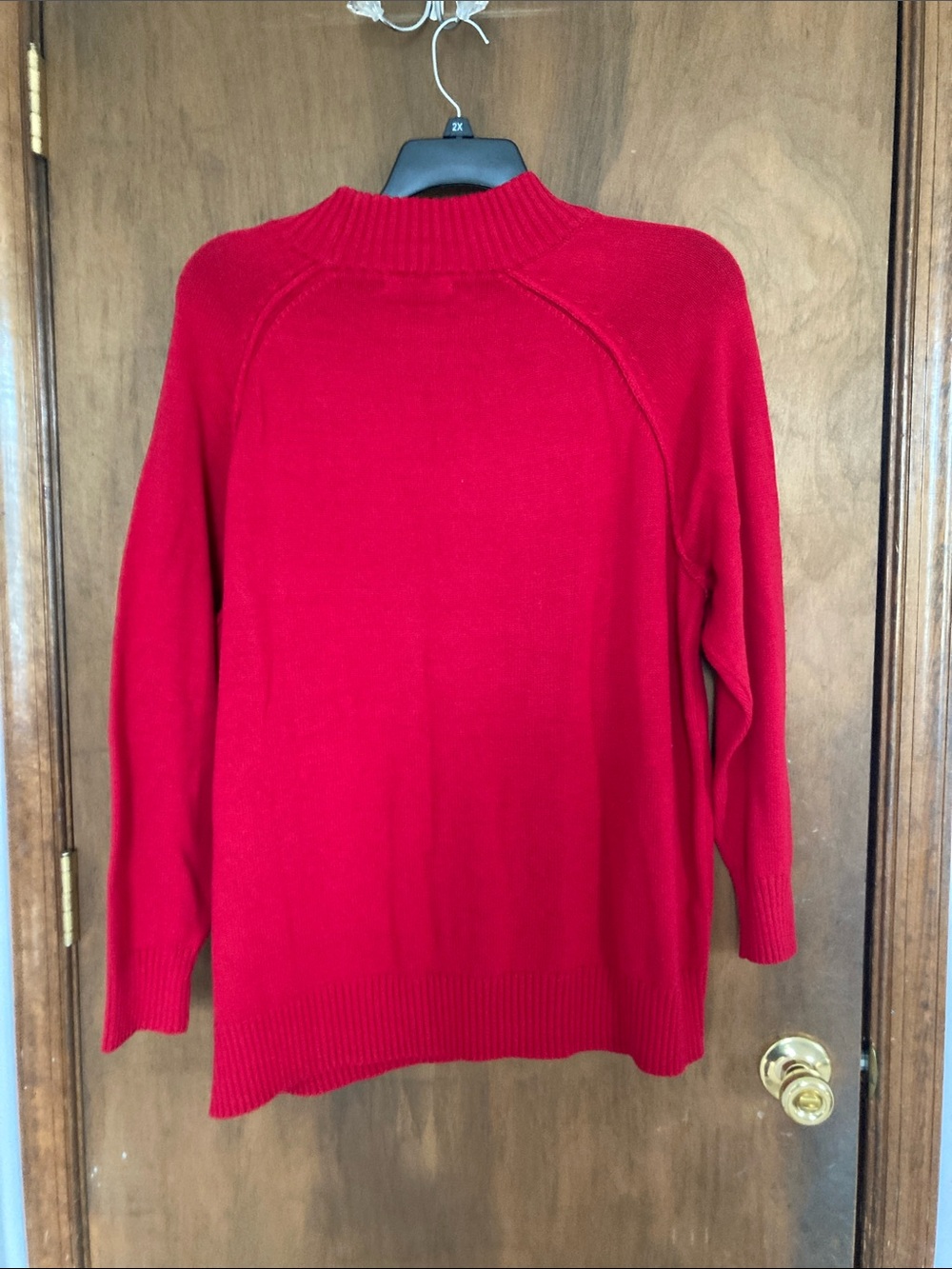 89th & Madison jester red sweater 3X - Picture 17 of 17